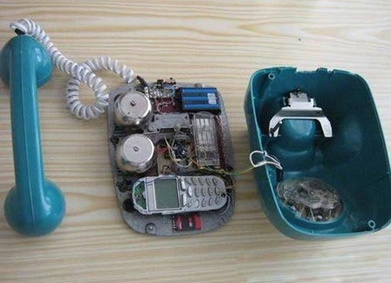 Modern telefonkészülék