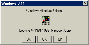 Windows üzenet